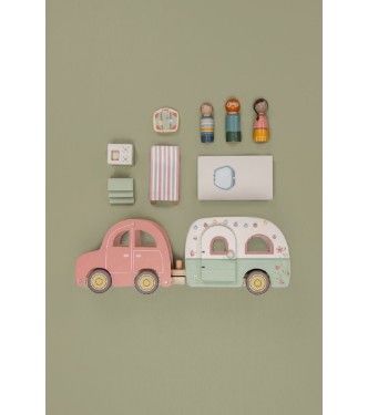 SET COCHE Y CARAVANA LITTLE DUTCH