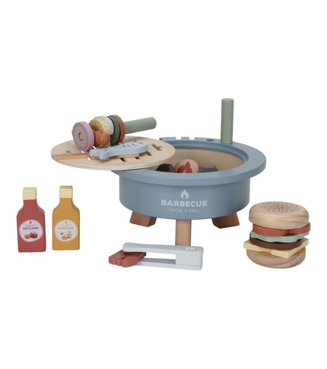 SET DE BARBACOA DE MADERA LITTLE DUTCH