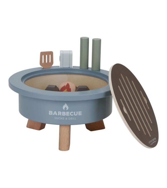 SET DE BARBACOA DE MADERA LITTLE DUTCH