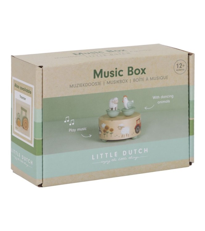 CAJA DE MÚSICA PEQUEÑA GRANJA LITTLE DUT