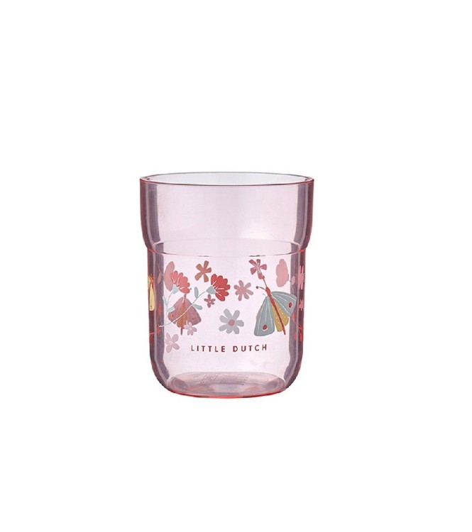 VASO INFANTIL MIO 250 ML FLORES MARIPOSA