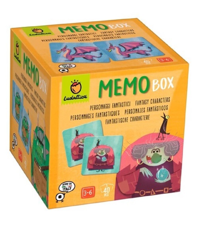 Memo Box Personajes Fantásticos