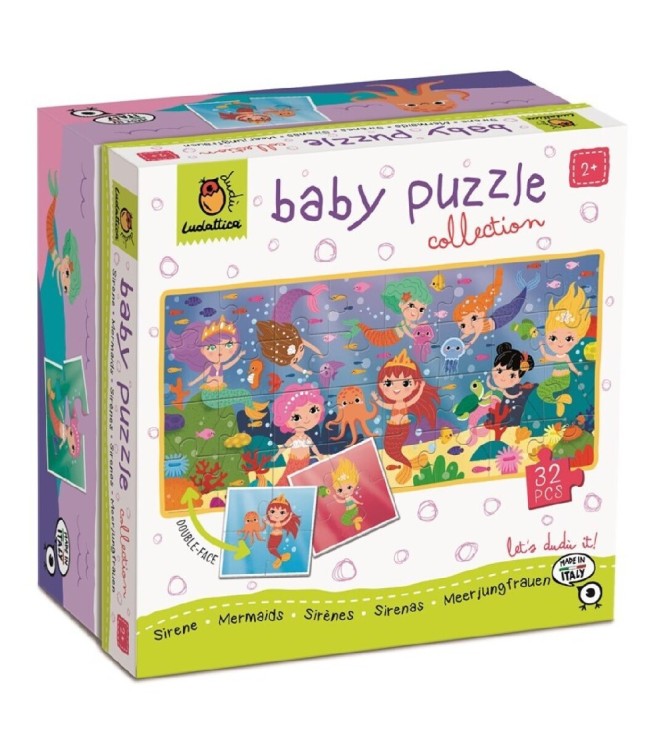 Baby Puzzle Sirenas