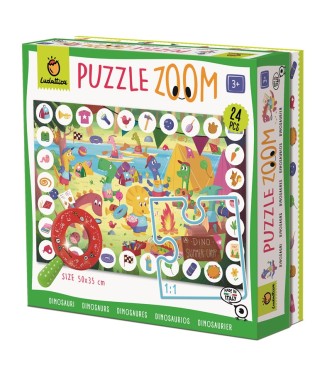 Puzzle Zoom Dinosaurios