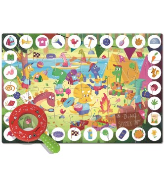 Puzzle Zoom Dinosaurios