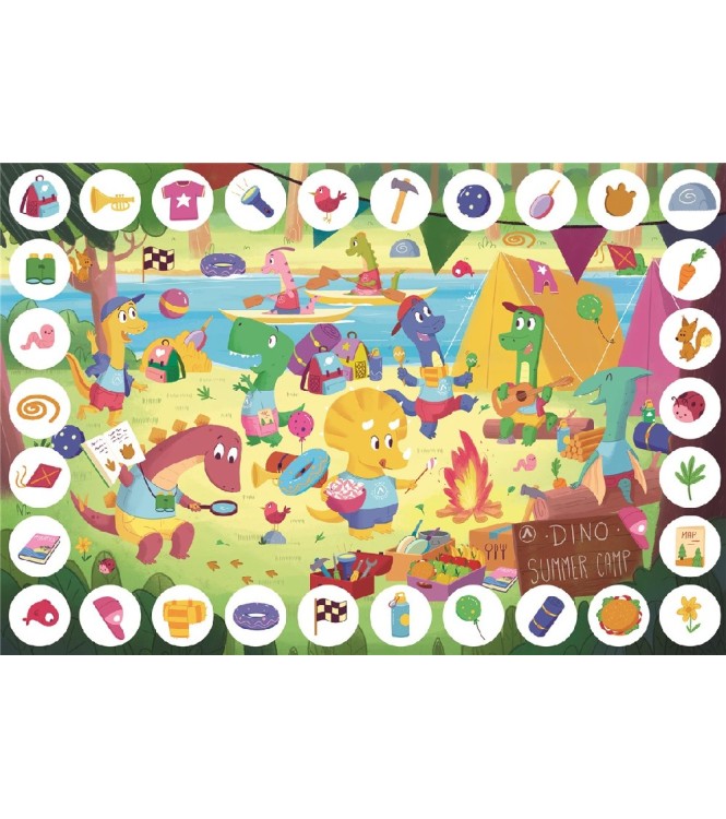 Puzzle Zoom Dinosaurios