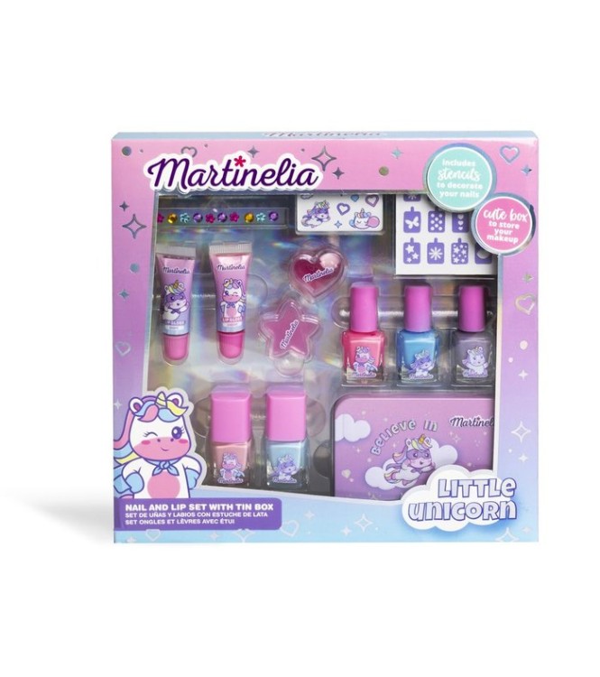 SET LABIOS Y UÑAS + ESTUCHE METALICO PEQ SET LABIOS Y UÑAS + ESTUCHE METALICO PEQ