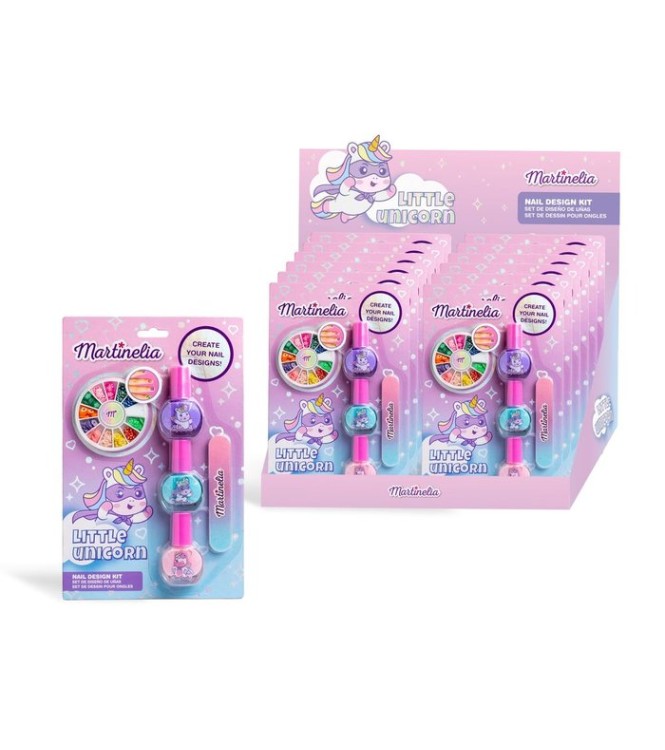 KIT DISEÑO DE UÑAS PEQUEÑO UNICORNIO