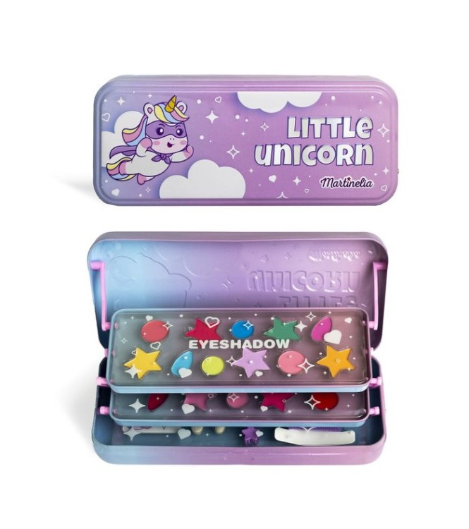 ESTUCHE LATA 3 NIVELES PEQUEÑO UNICORNIO ESTUCHE LATA 3 NIVELES PEQUEÑO UNICORNIO