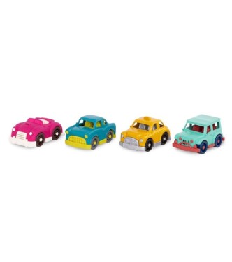 Set 4 mini coches