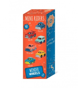 Set de 6 mini coches