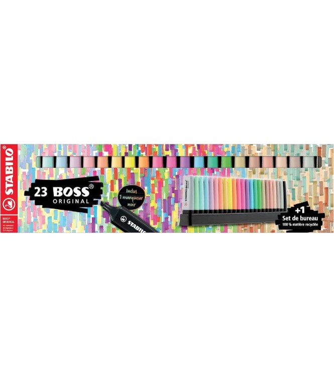 Pack Stabilo boss 23 u