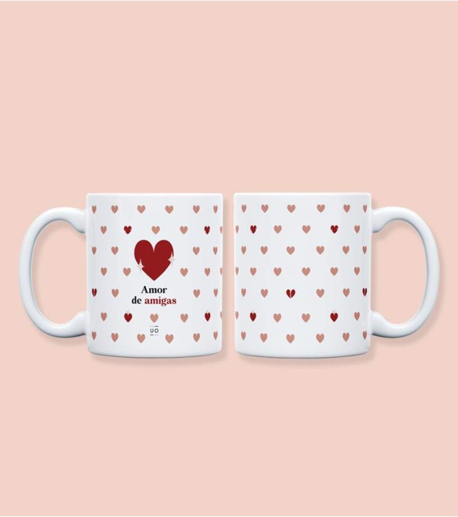 Taza "Amor de amigas"