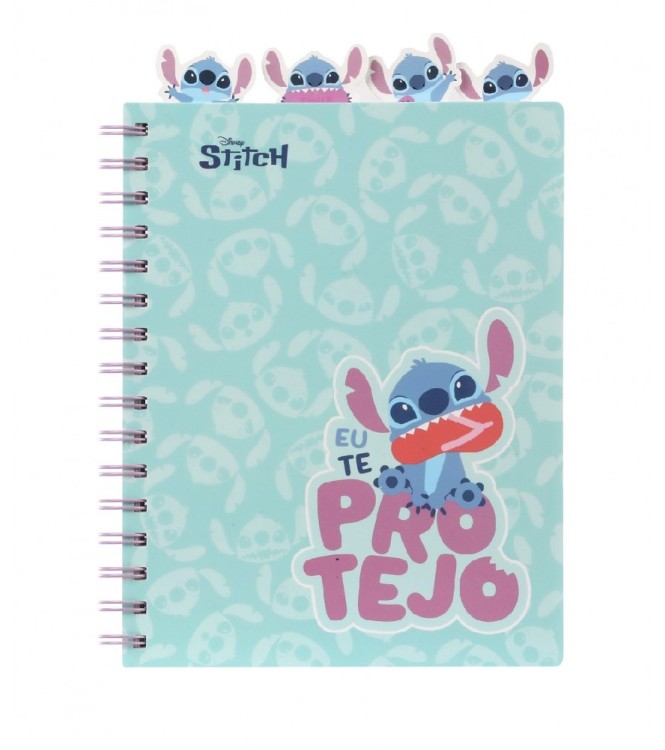 Cuaderno A5 con Divisores Stitch