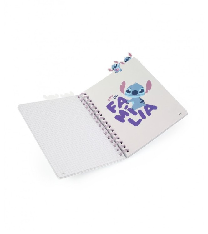 Cuaderno A5 con Divisores Stitch