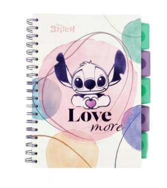 Cuaderno B5 Multicolor Stitch