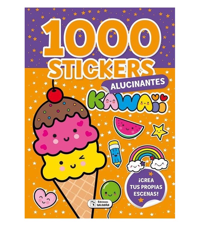 1000 stickers alucinantes