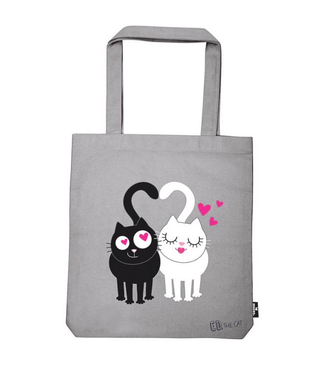 Bolsa de Tela Gatos Enamorados