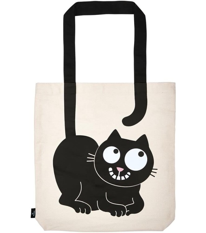 Bolsa de Tela Gato Sonriente