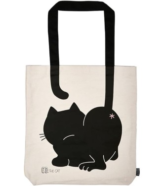 Bolsa de Tela Gato Sonriente