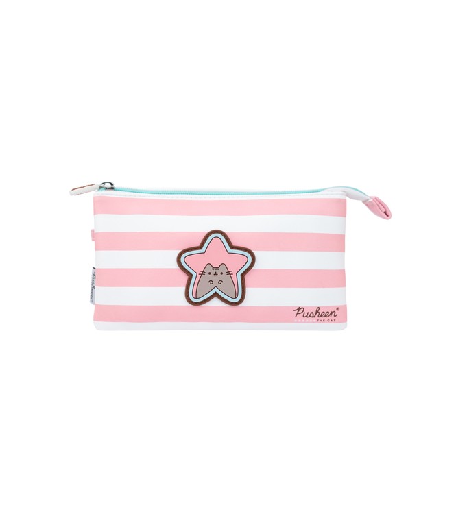 Estuche Triple Pusheen Rose Collection