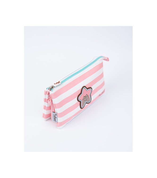 Estuche Triple Pusheen Rose Collection