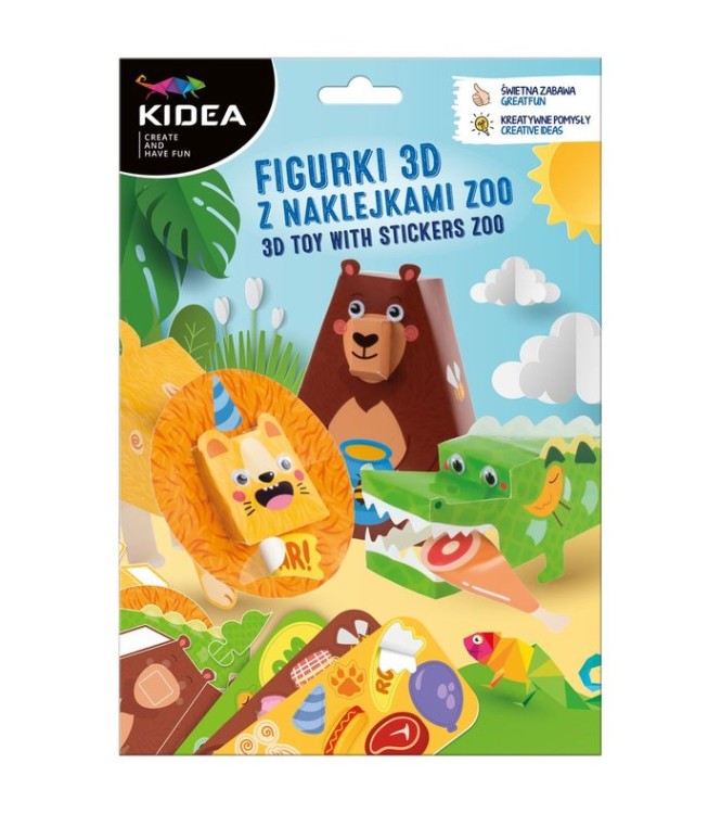 Kit Figuras de Animales de Papel Selva