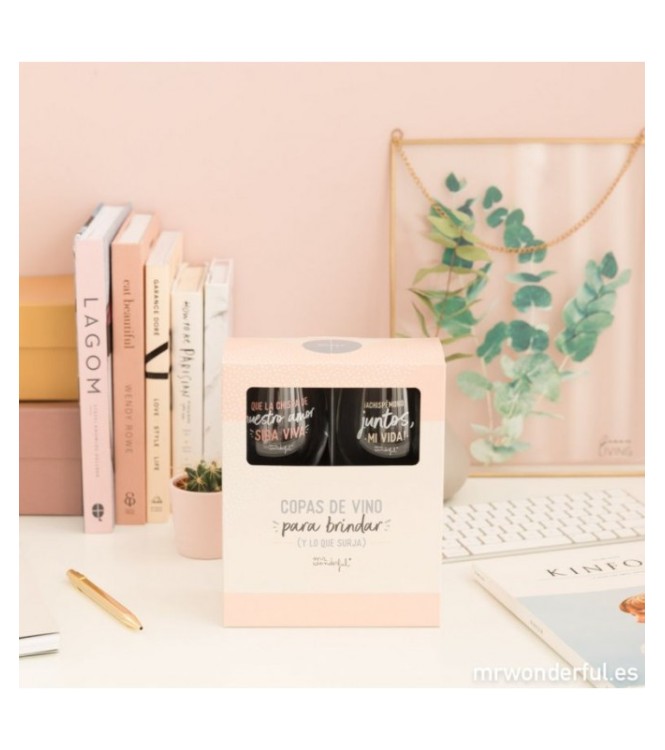 copas de vino para brindar