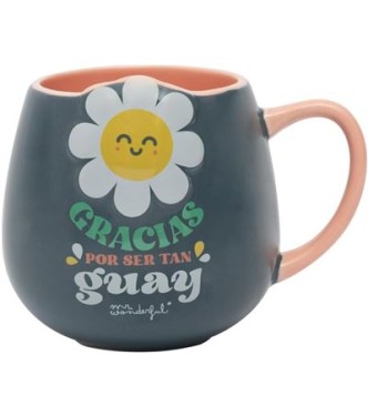 Taza flor - Gracias por ser tan guay