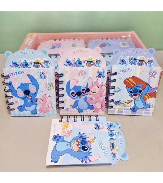 Mini Libreta de Stitch con separadores