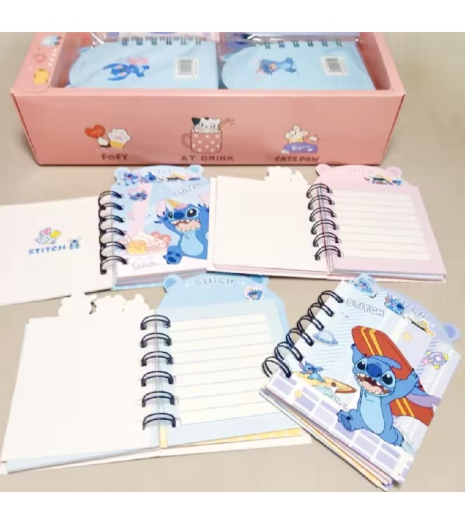 Mini Libreta de Stitch con separadores