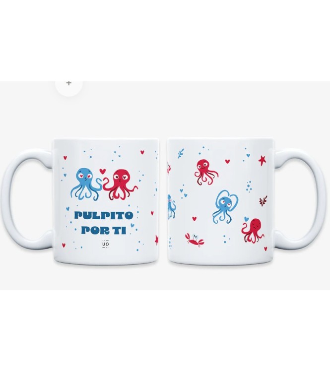 Taza "Pulpito por ti"