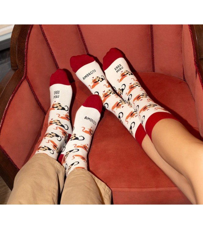 Calcetines "Eres miau amorcito" 42-46