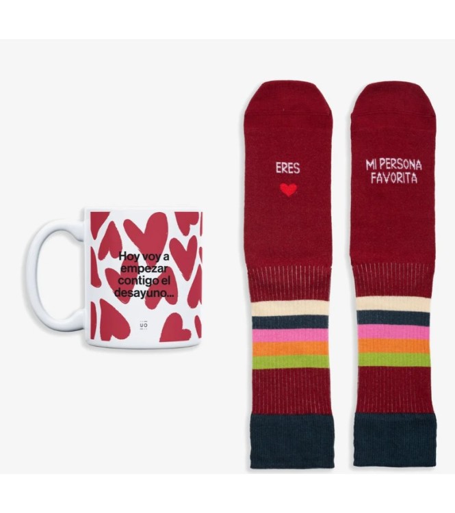 Kit Taza + Calcetines "Eres mi persona f