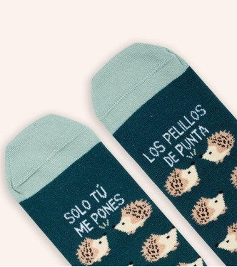 Calcetines "Me pones los pelillos" 42-46