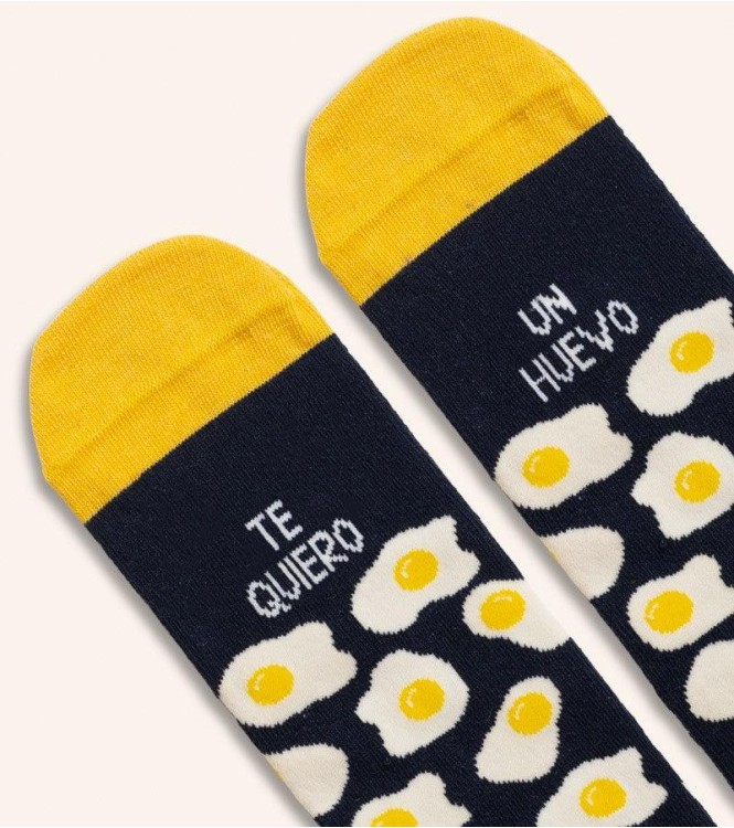 Calcetines "Te quiero un huevo" Blue 42-