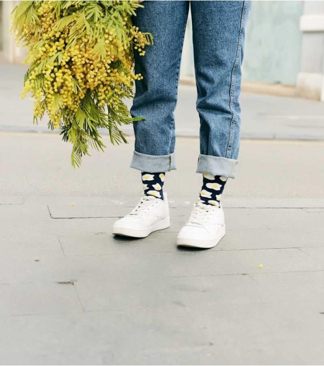 Calcetines "Te quiero un huevo" Blue 42-