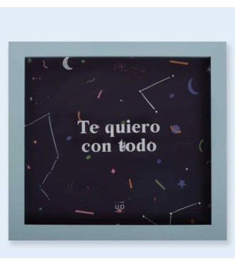 Hucha "Te quiero con todo"