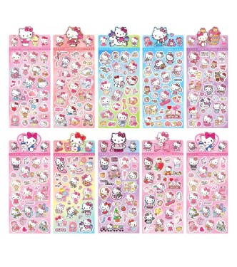 Pegatinas holográficas Hello Kitty