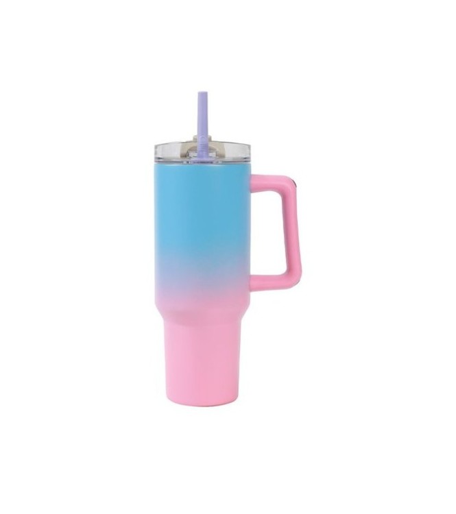 Taza termo de viaje 1.2l sombreada azul 