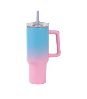 Taza termo de viaje 1.2l sombreada azul 