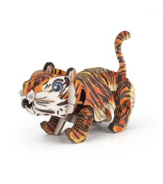 Puzzle 3D con sonido- Tigre