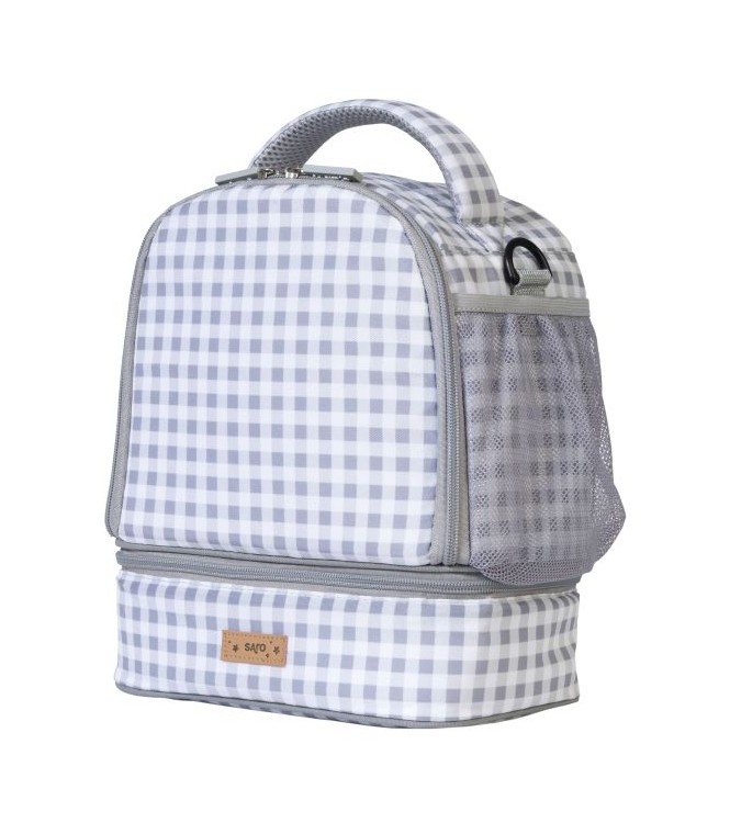 Bolsa termica Vichy Gris