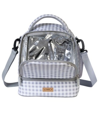 Bolsa termica Vichy Gris