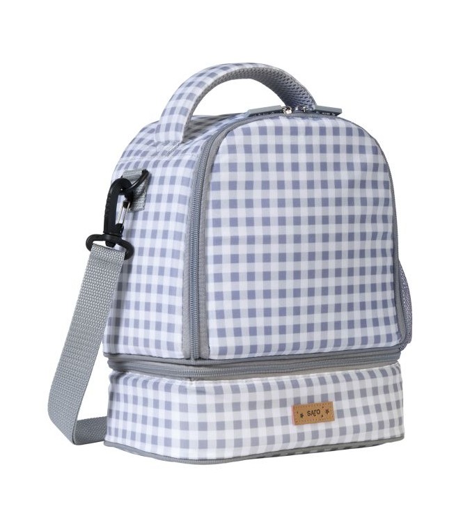 Bolsa termica Vichy Gris