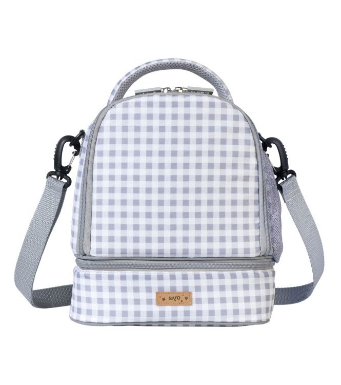 Bolsa termica Vichy Gris