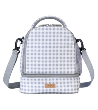 Bolsa termica Vichy Gris