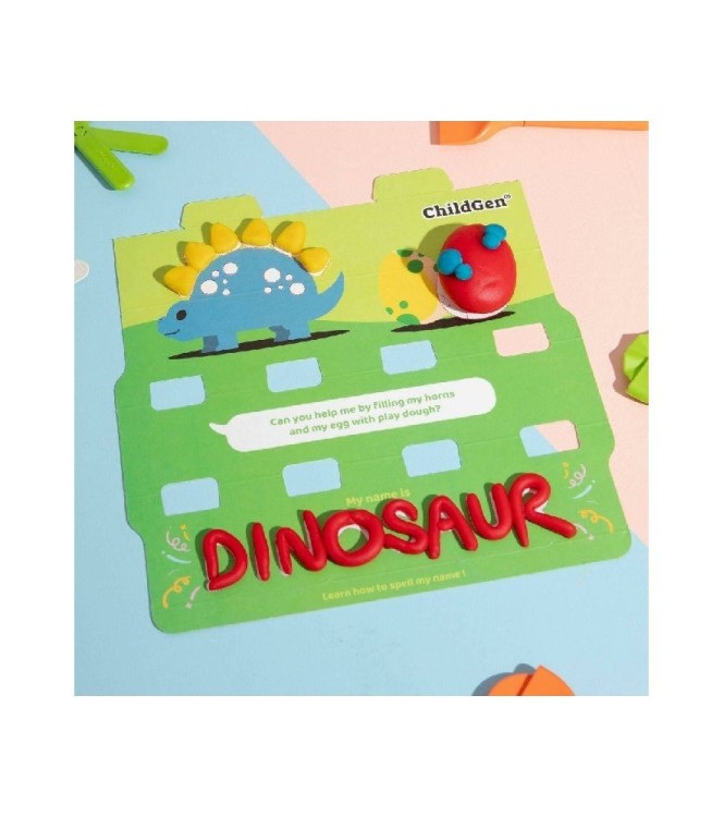 Plastilina Natural - Ecocup Dinosaurio
