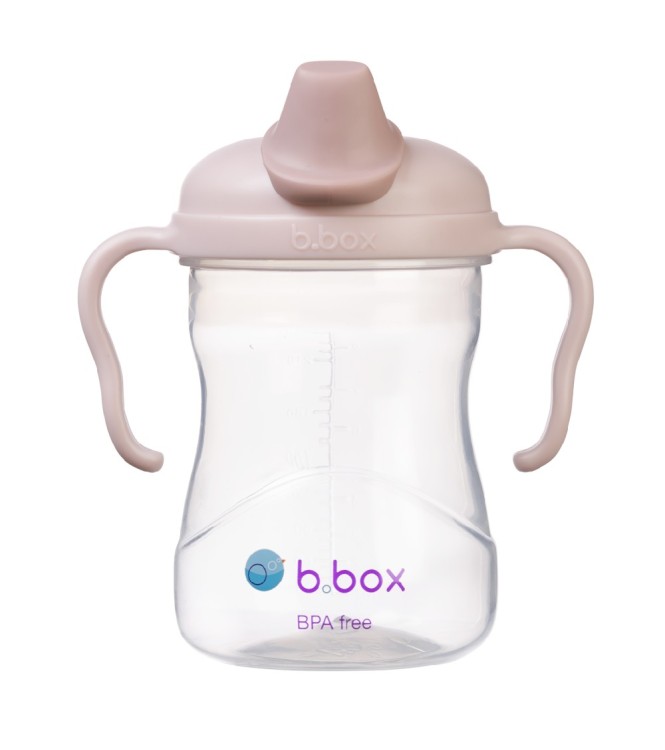 Taza con boquilla blanda B.Box - Blush