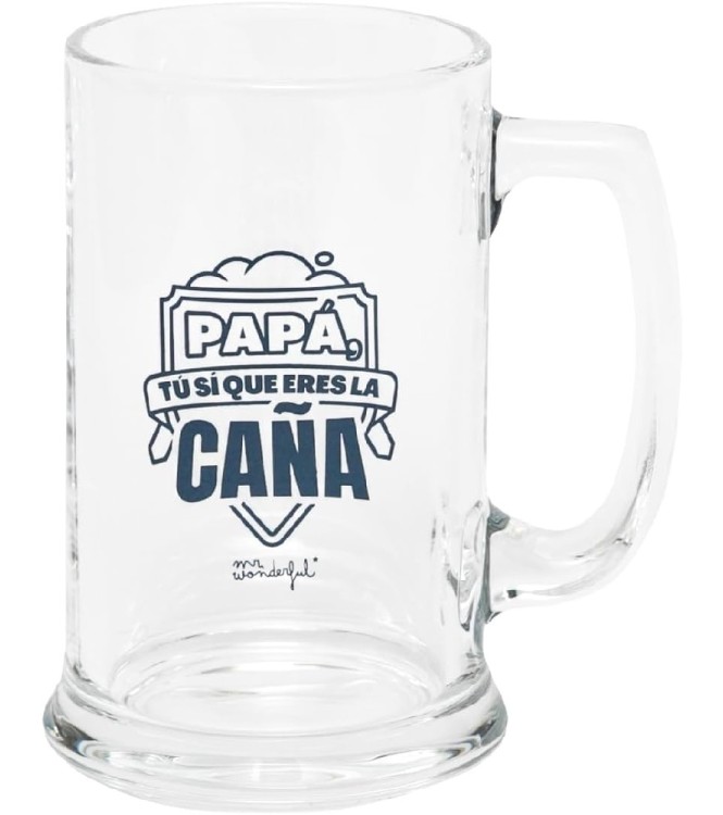 Jarra de Cerveza Papa tu si que eres la